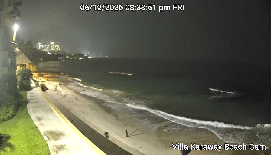 Live view of Bahía de Banderas from Villa Karaway